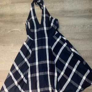 60s style halter top dress